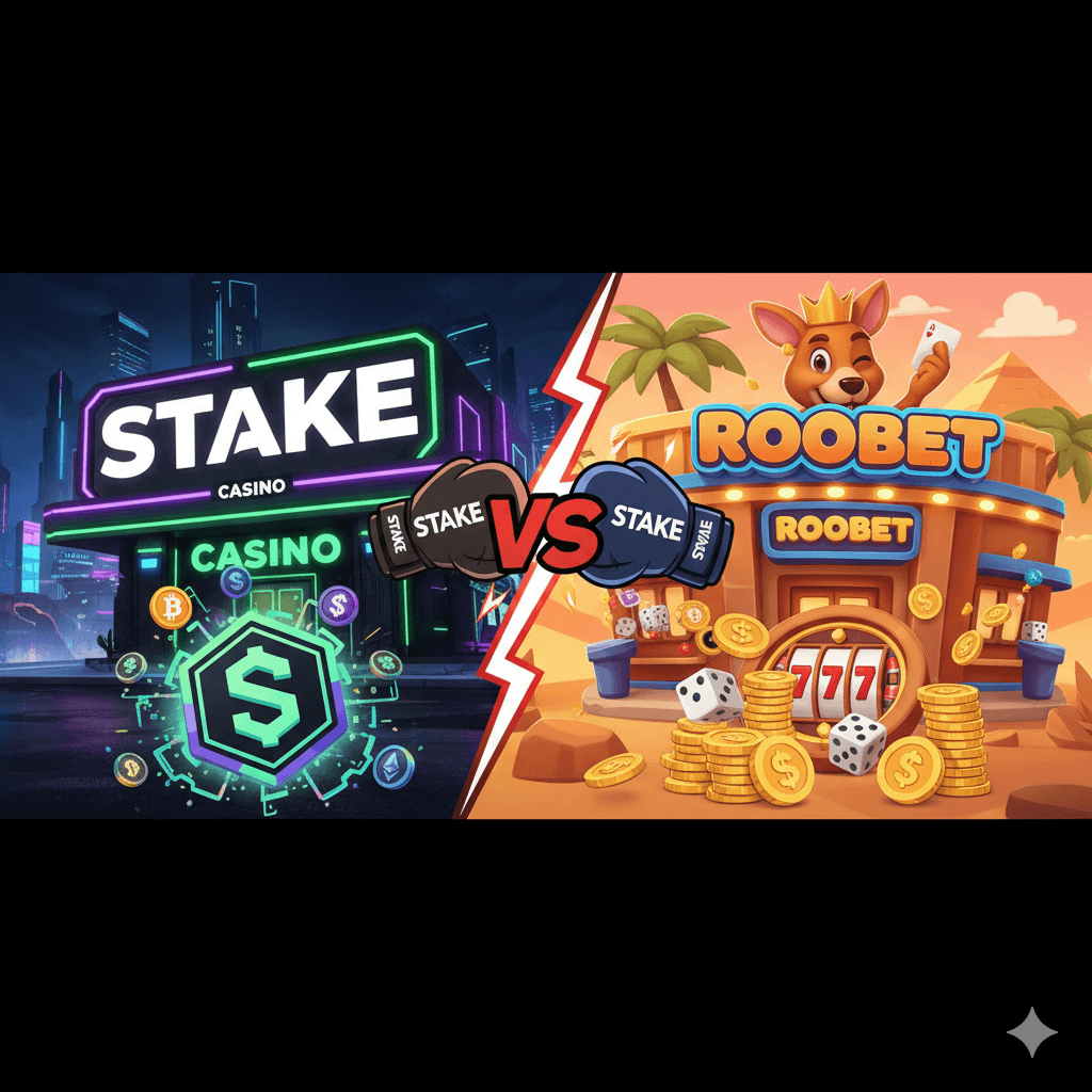 Stake vs Roobet: The Ultimate Comparison for Crypto Gamblers