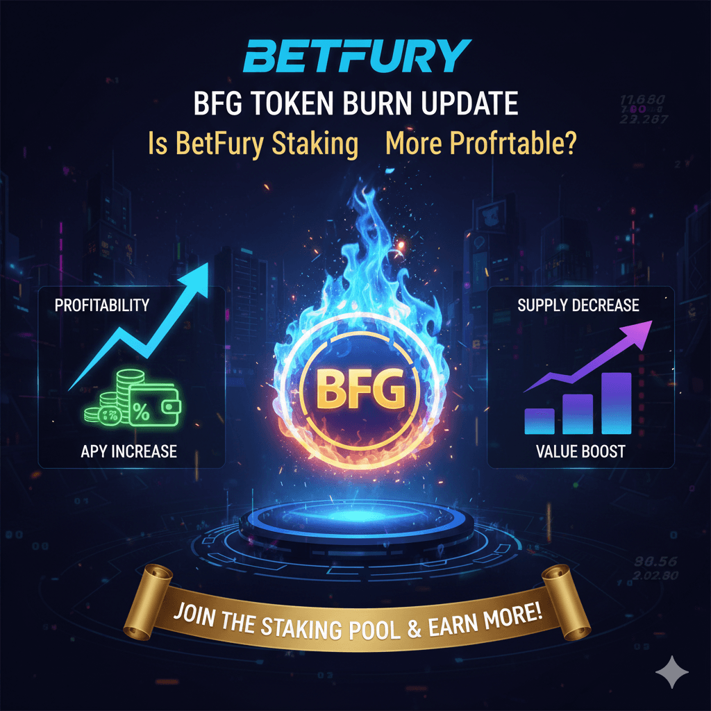 BFG Token Burn Update: Is Betfury Staking Becoming More Profitable?