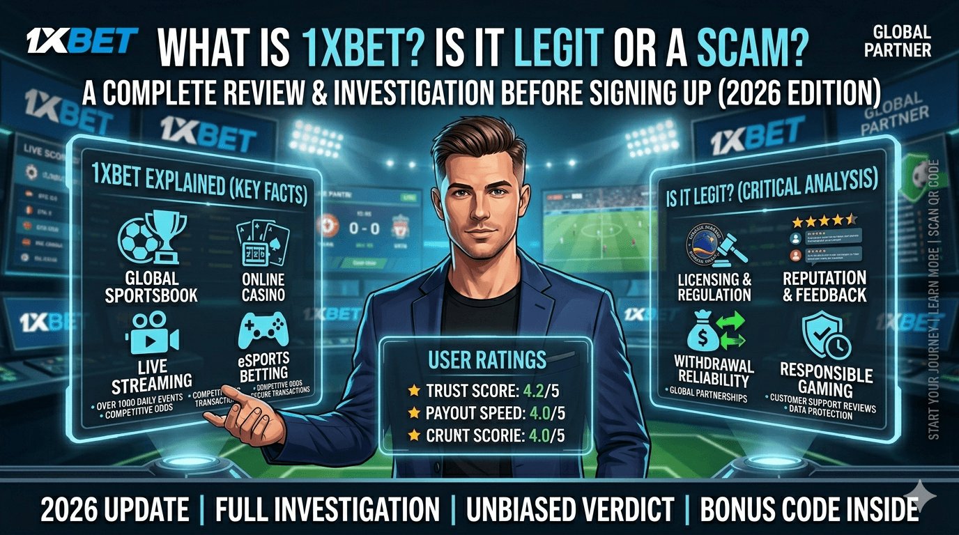 What is 1xBet? Is It Legit or a Scam? Everything You Need to Know Before Signing Up